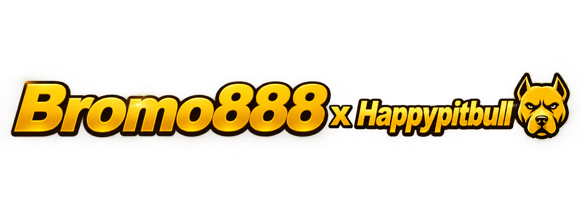 Logo Bromo888 x Happypitbull
